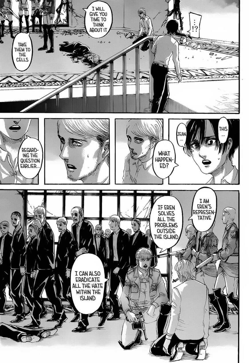 Attack on Titan manga, chapter 125, page 36 of 46