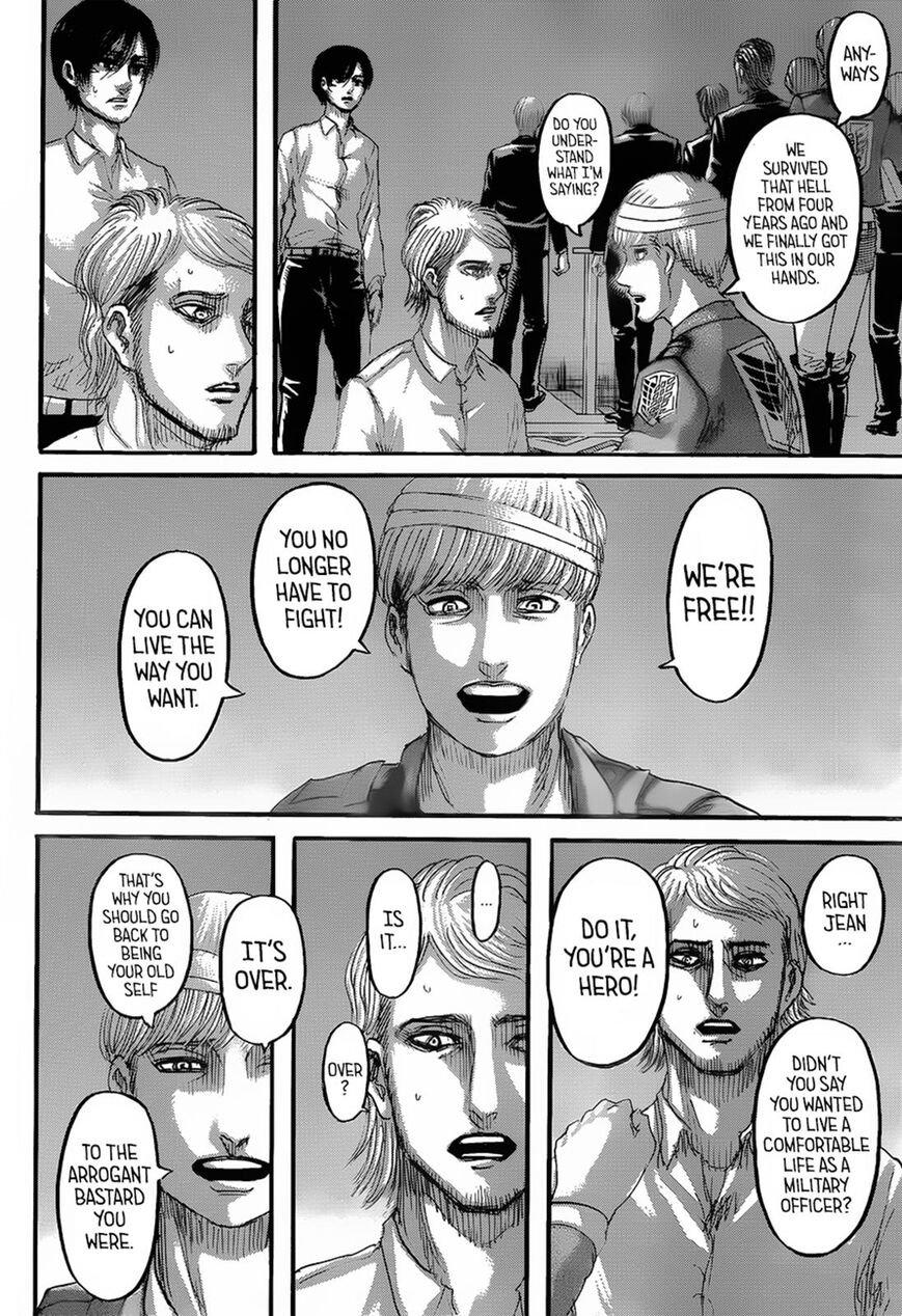 Attack on Titan manga, chapter 125, page 37 of 46