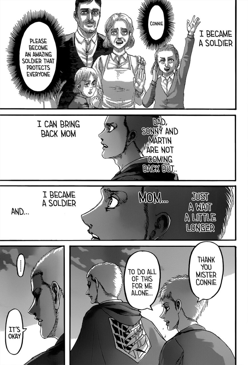 Attack on Titan manga, chapter 125, page 40 of 46