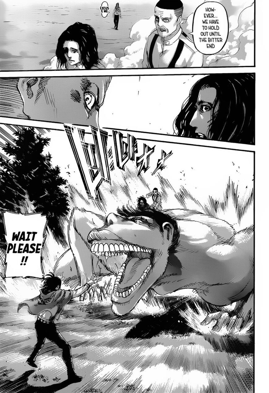 Attack on Titan manga, chapter 125, page 44 of 46