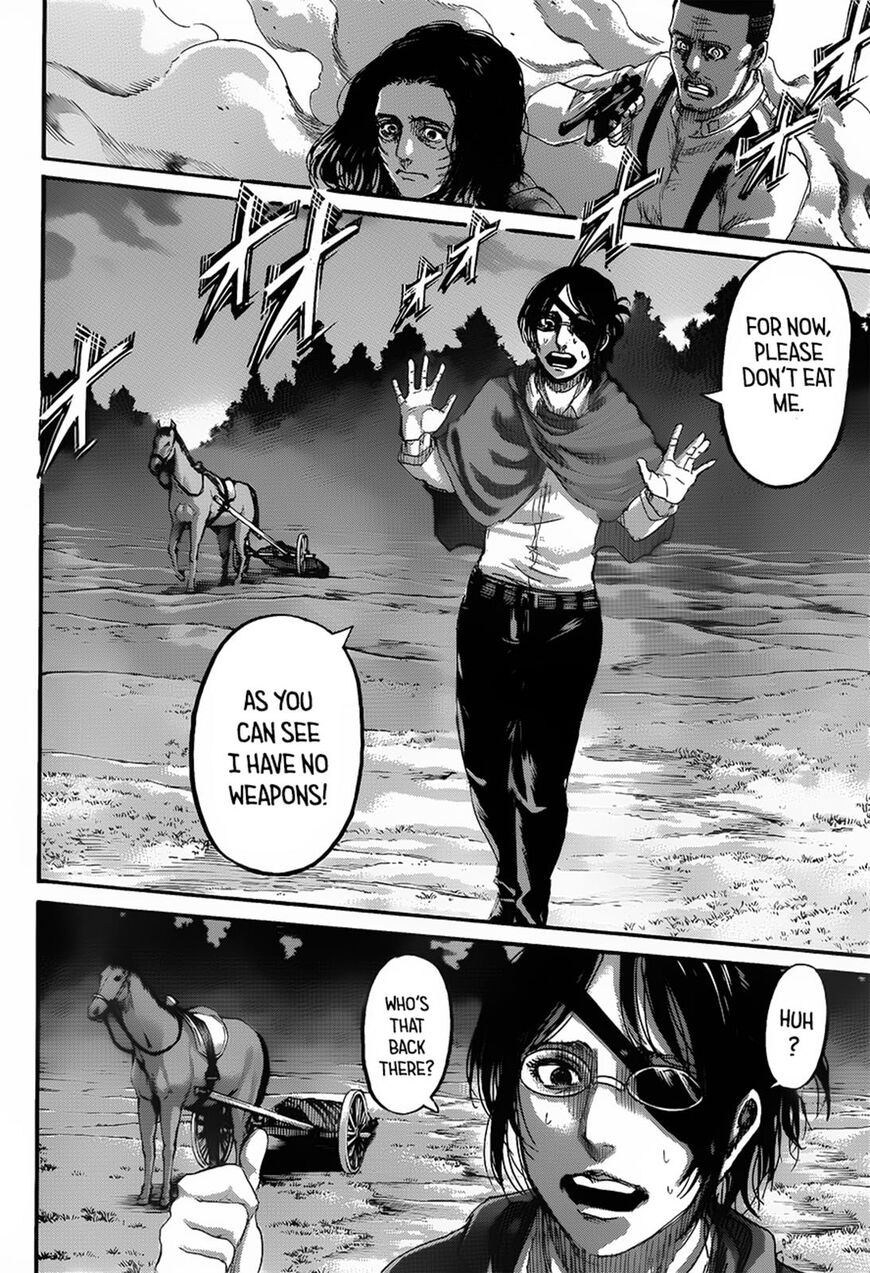 Attack on Titan manga, chapter 125, page 45 of 46