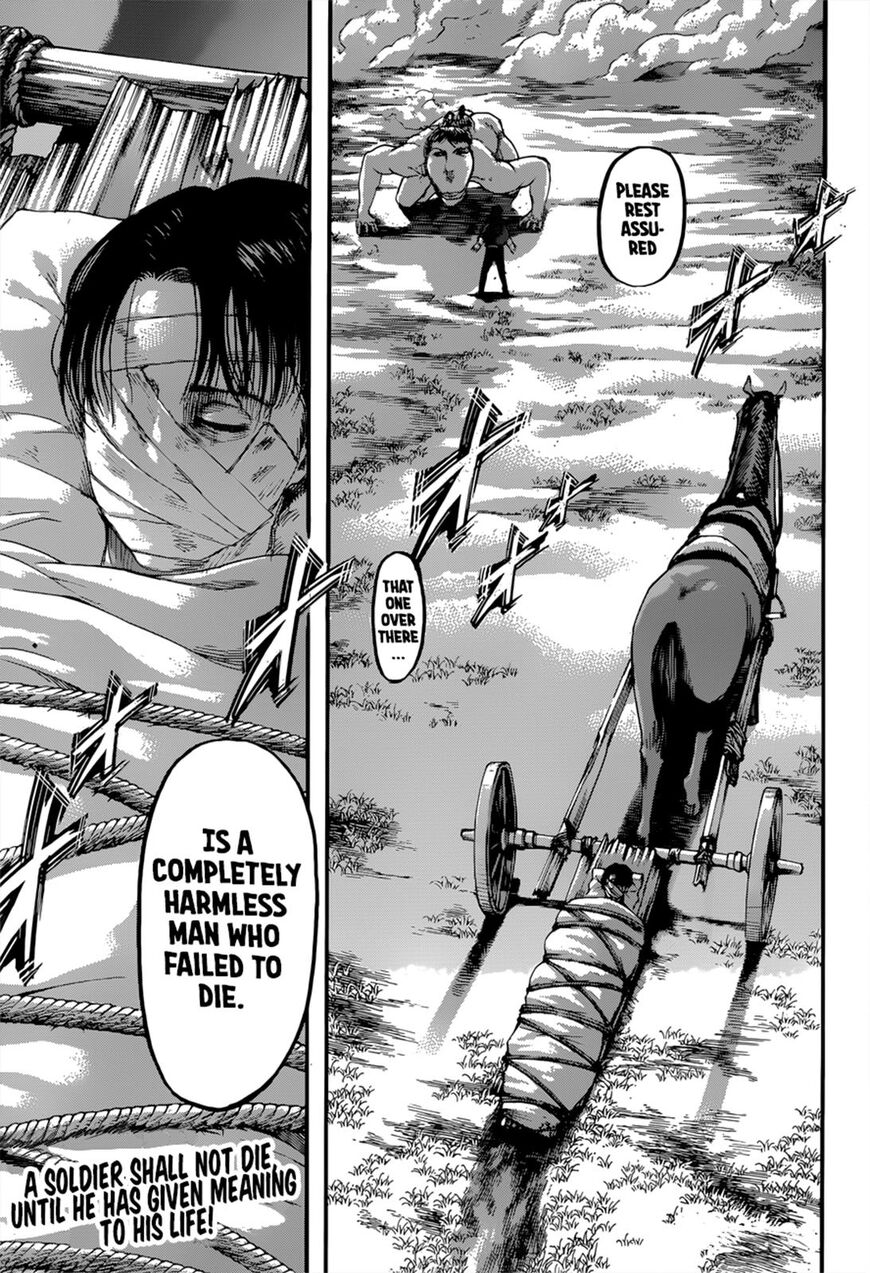 Attack on Titan manga, chapter 125, page 46 of 46