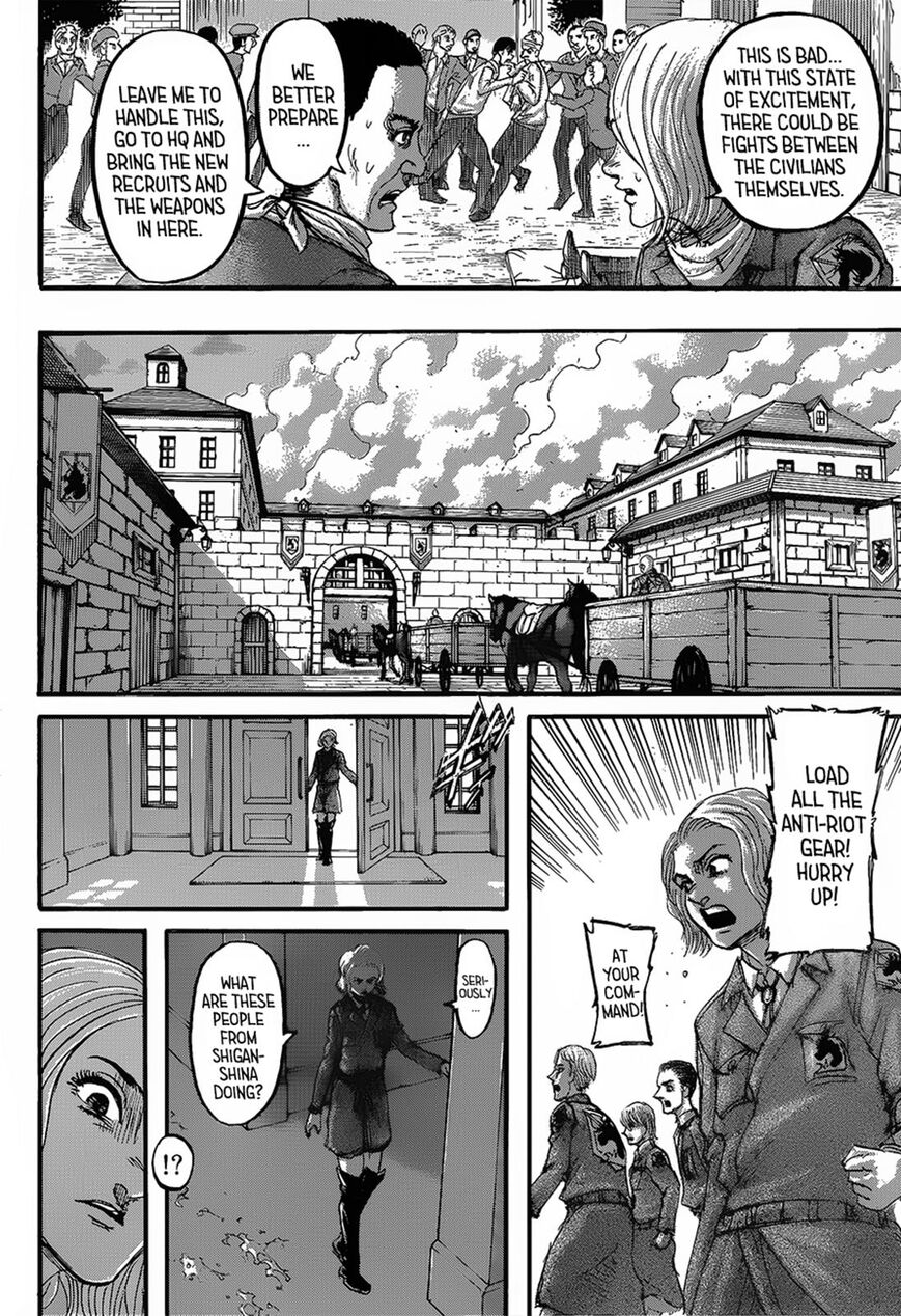 Attack on Titan manga, chapter 125, page 5 of 46