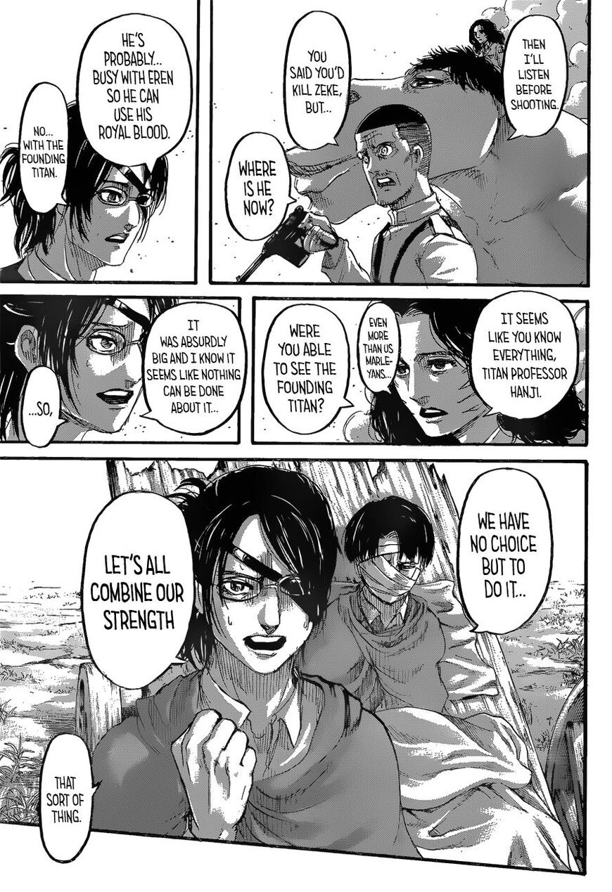 Attack on Titan manga, chapter 126, page 10 of 46