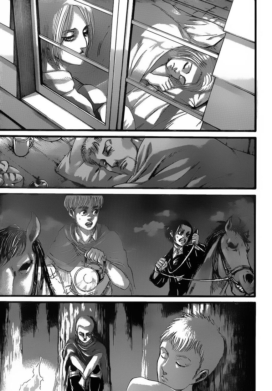 Attack on Titan manga, chapter 126, page 12 of 46