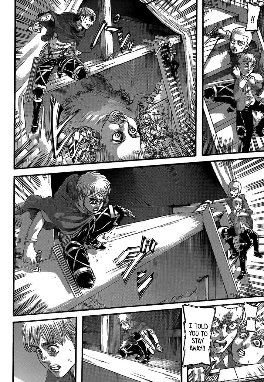 Attack on Titan manga, chapter 126, page 21 of 46