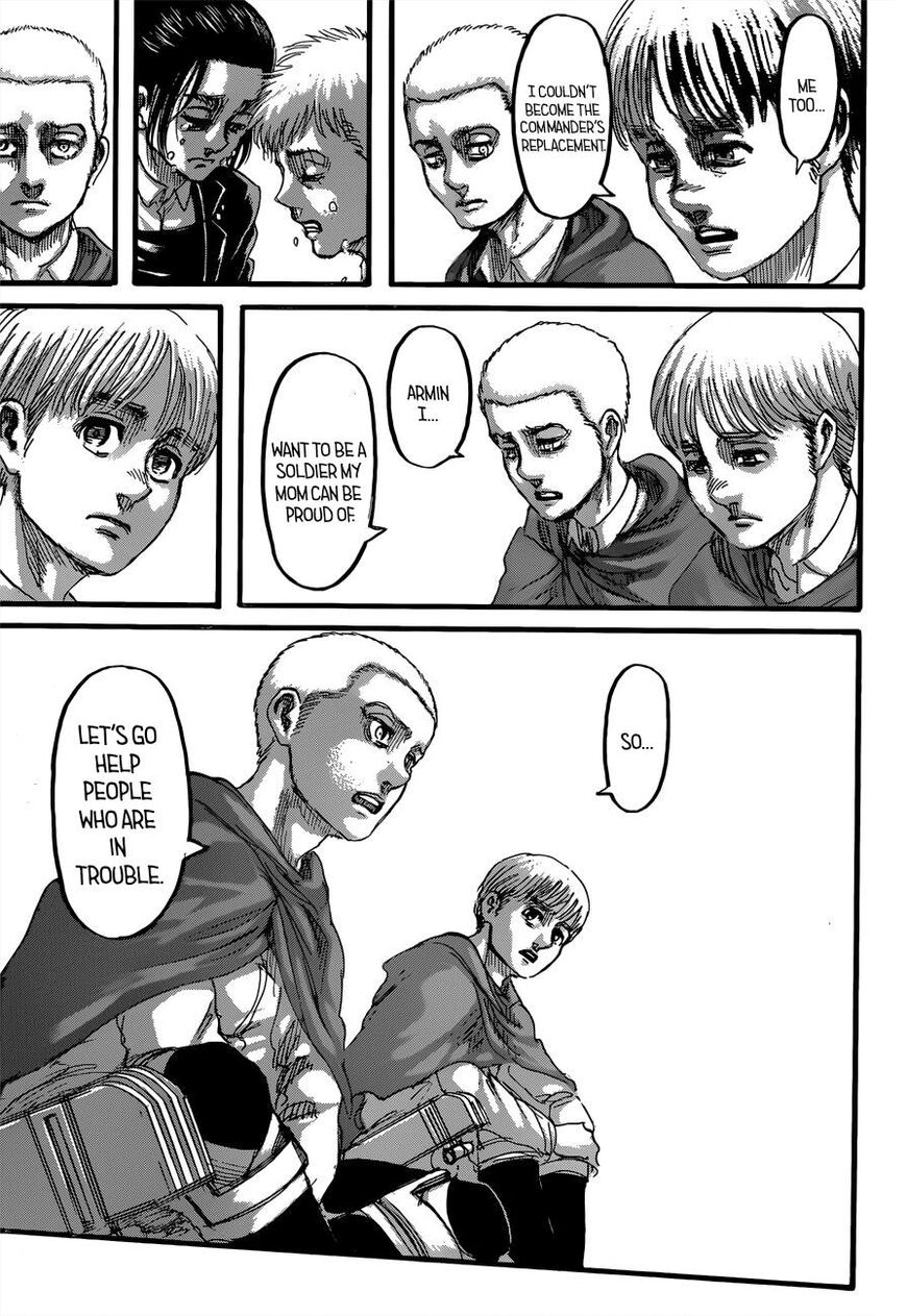 Attack on Titan manga, chapter 126, page 26 of 46
