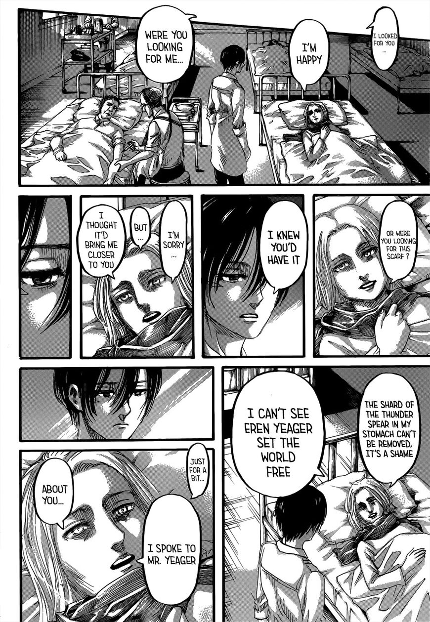 Attack on Titan manga, chapter 126, page 27 of 46