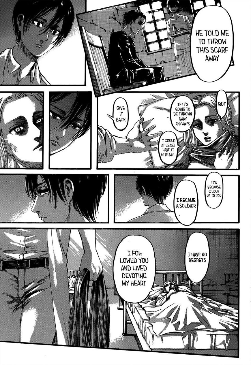 Attack on Titan manga, chapter 126, page 28 of 46