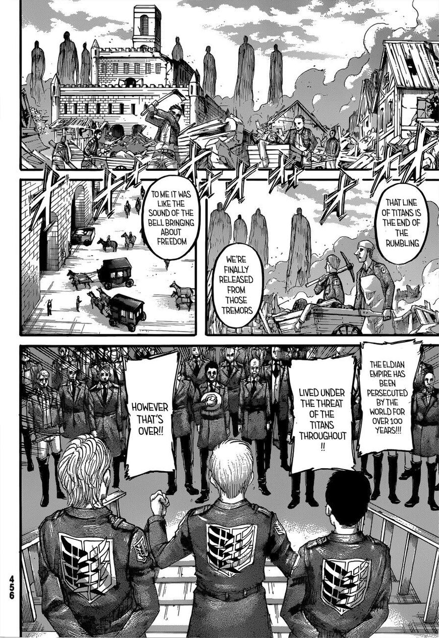 Attack on Titan manga, chapter 126, page 29 of 46