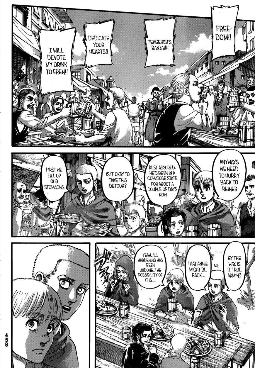 Attack on Titan manga, chapter 126, page 31 of 46