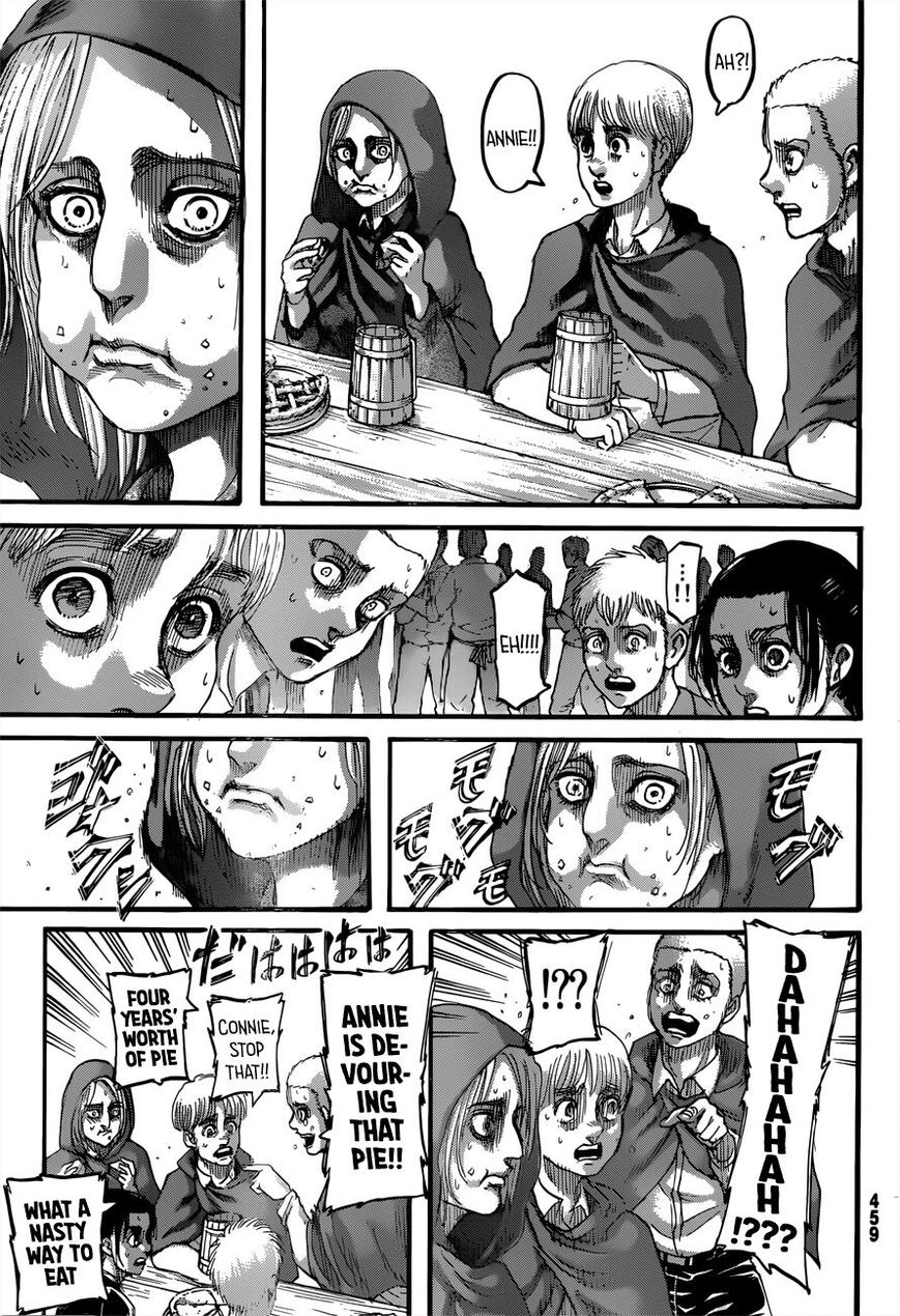 Attack on Titan manga, chapter 126, page 32 of 46