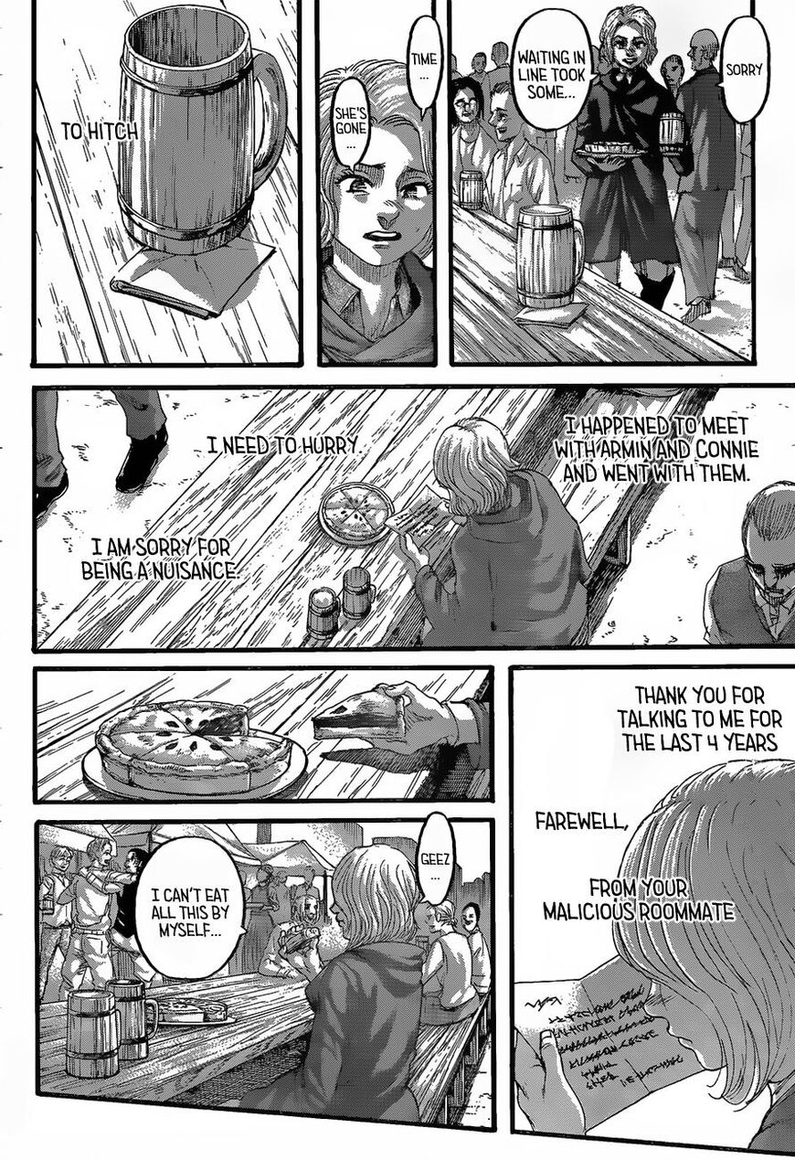 Attack on Titan manga, chapter 126, page 33 of 46