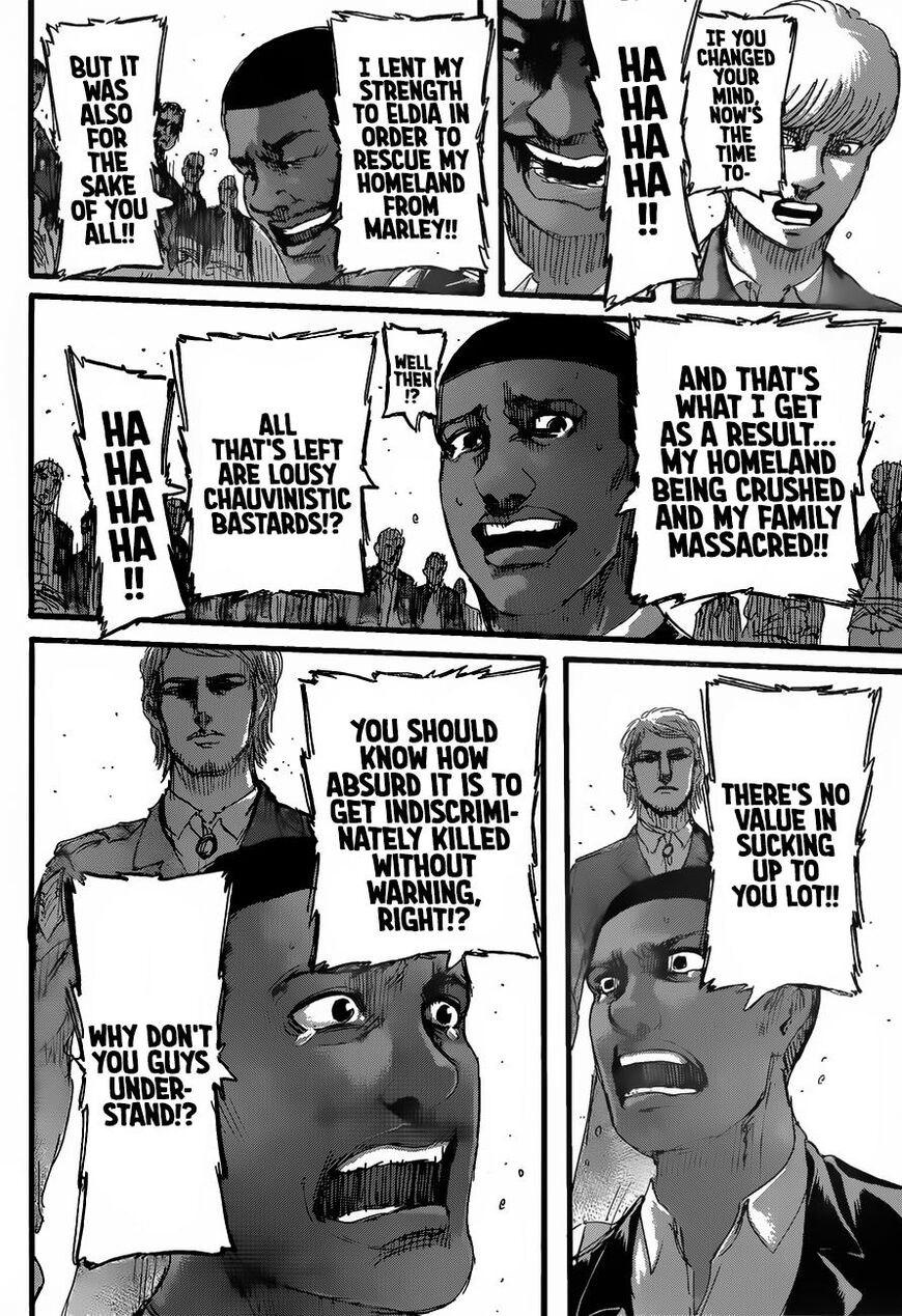 Attack on Titan manga, chapter 126, page 37 of 46