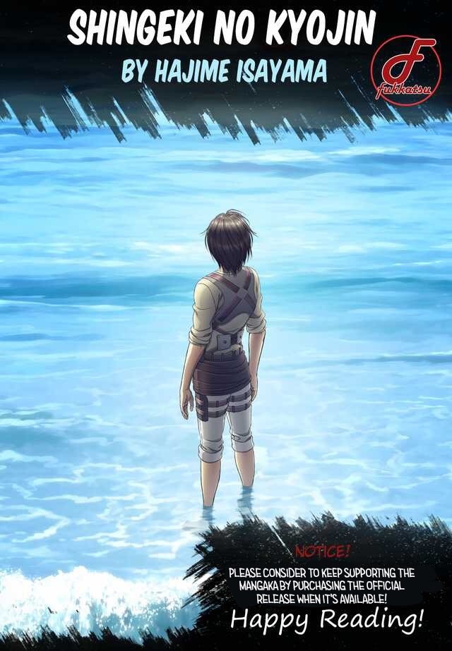 Attack on Titan Chapter 127 page 1 - Chapter 127: Night of the End