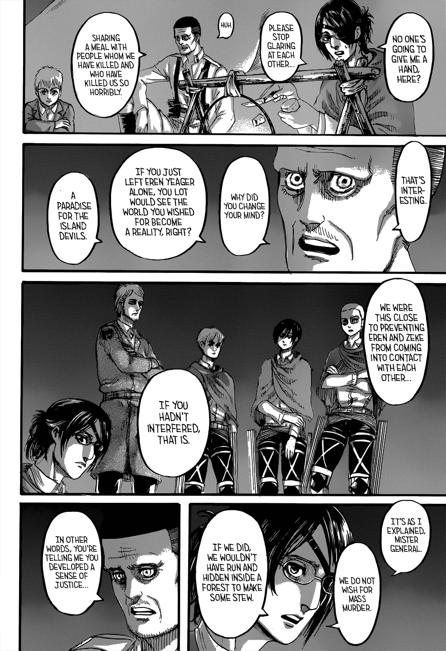 Attack on Titan Chapter 127 page 12 - Chapter 127: Night of the End