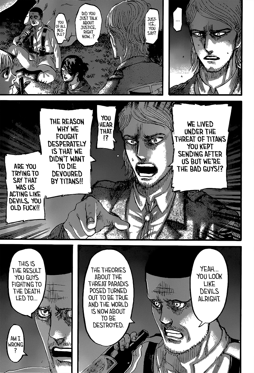 Attack on Titan Chapter 127 page 13 - Chapter 127: Night of the End
