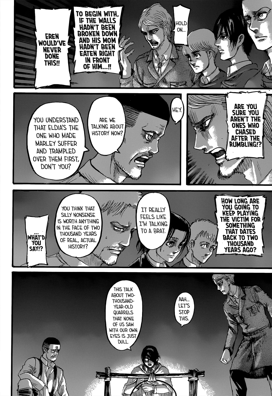Attack on Titan Chapter 127 page 14 - Chapter 127: Night of the End