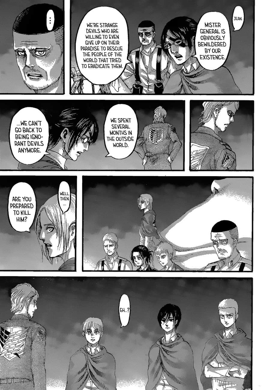 Attack on Titan Chapter 127 page 15 - Chapter 127: Night of the End