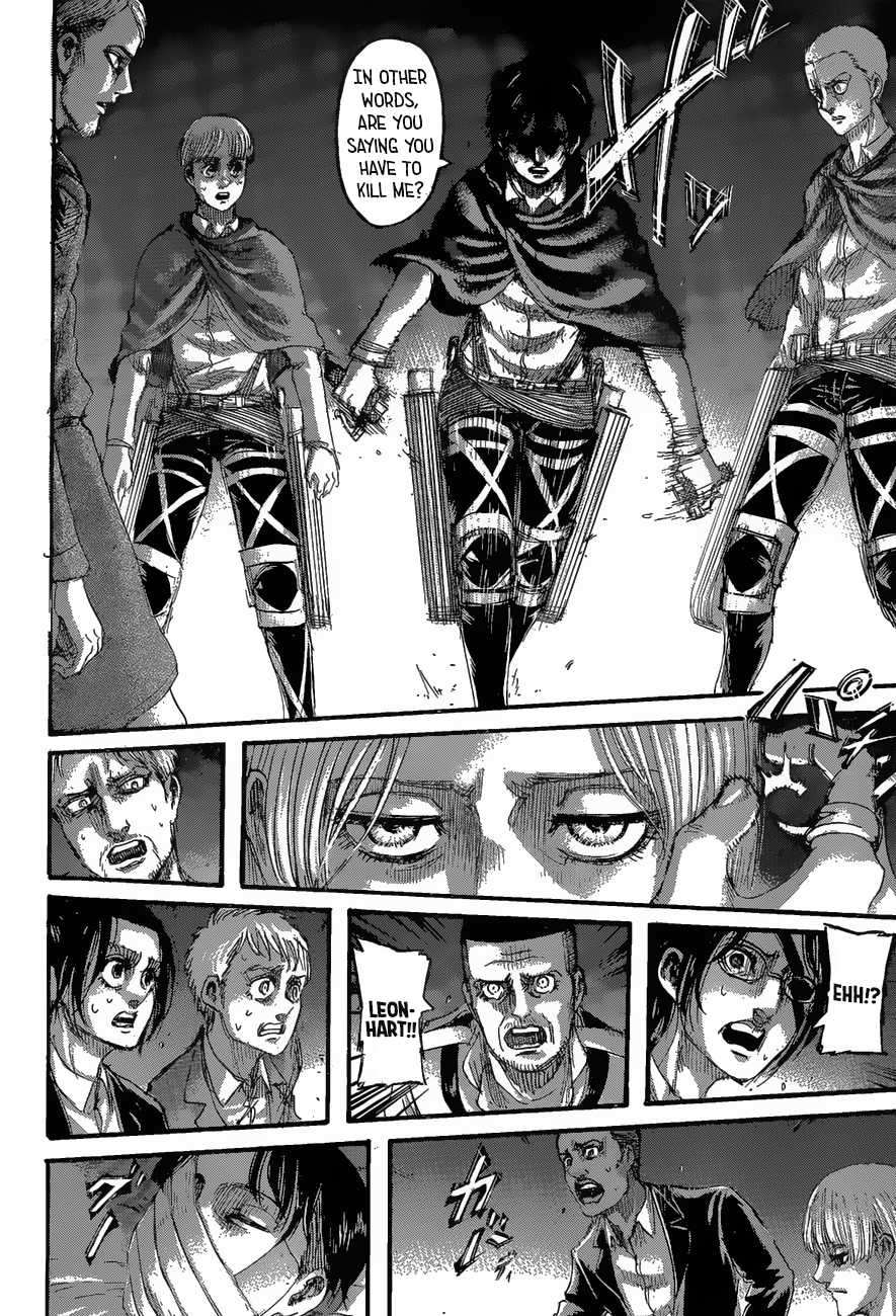 Attack on Titan Chapter 127 page 18 - Chapter 127: Night of the End