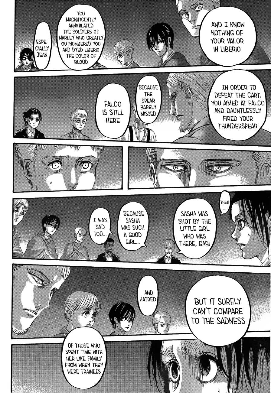 Attack on Titan Chapter 127 page 26 - Chapter 127: Night of the End