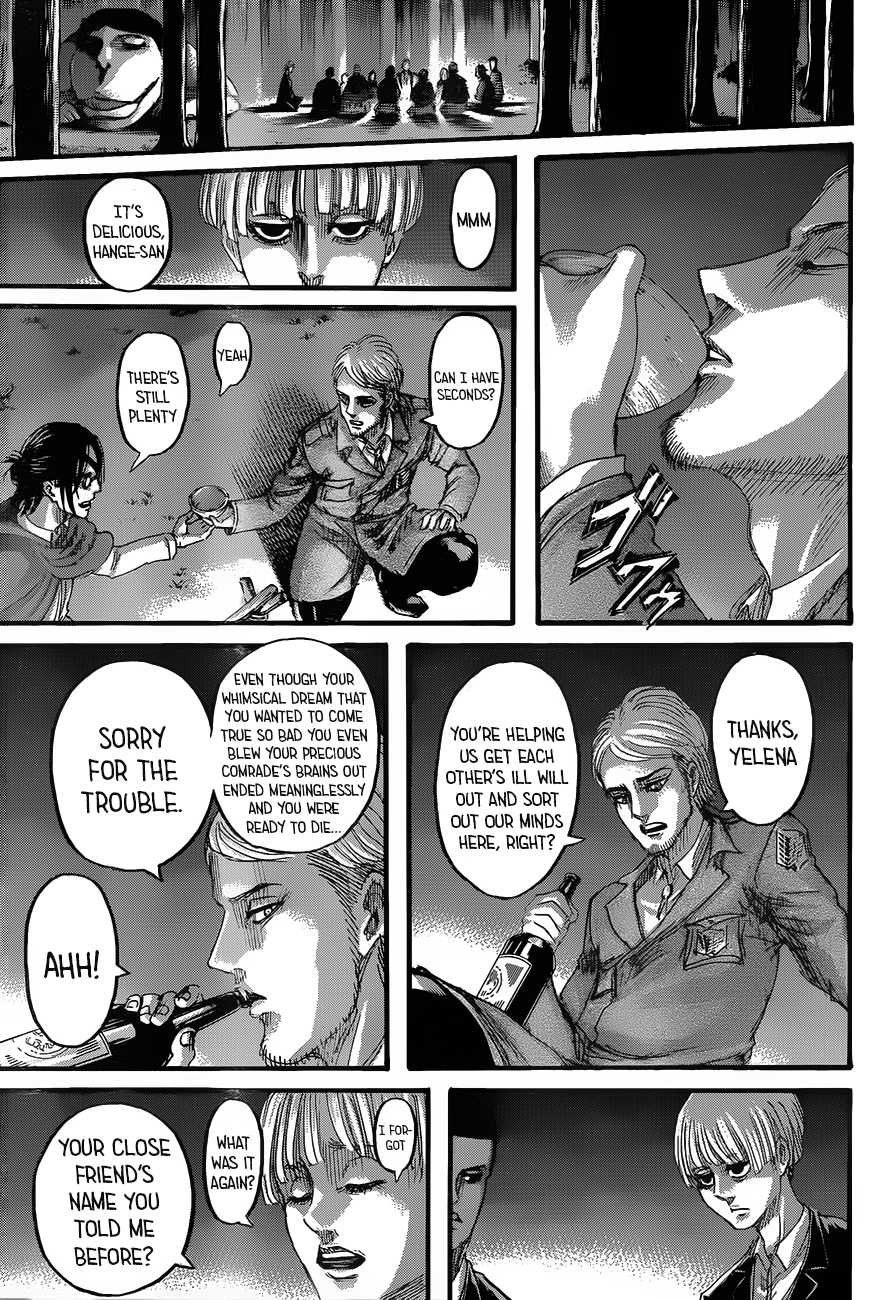 Attack on Titan Chapter 127 page 27 - Chapter 127: Night of the End