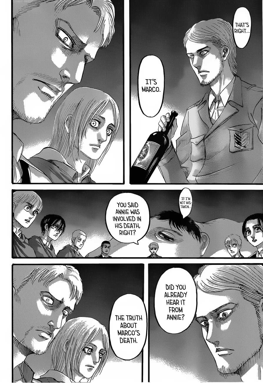 Attack on Titan Chapter 127 page 28 - Chapter 127: Night of the End