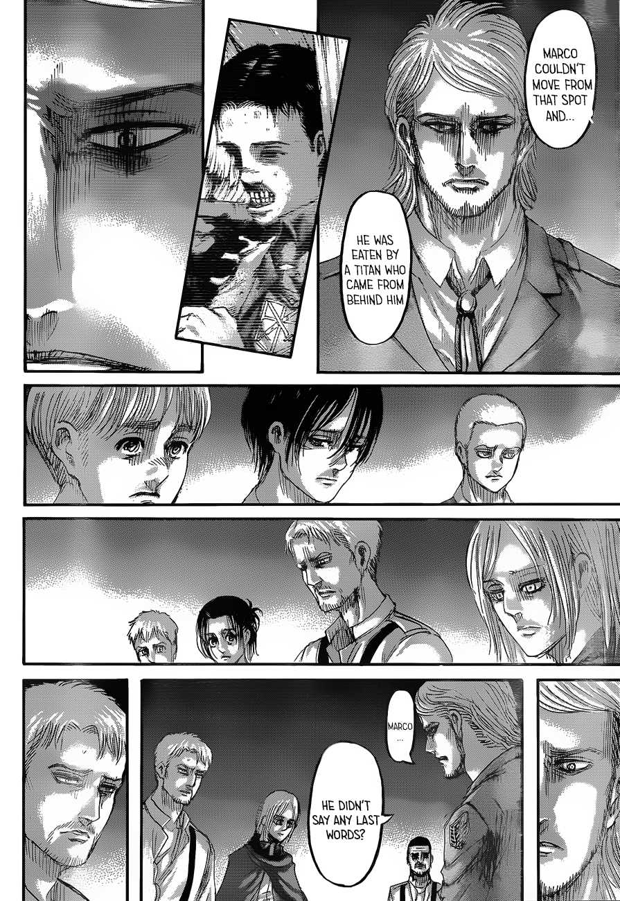 Attack on Titan Chapter 127 page 30 - Chapter 127: Night of the End