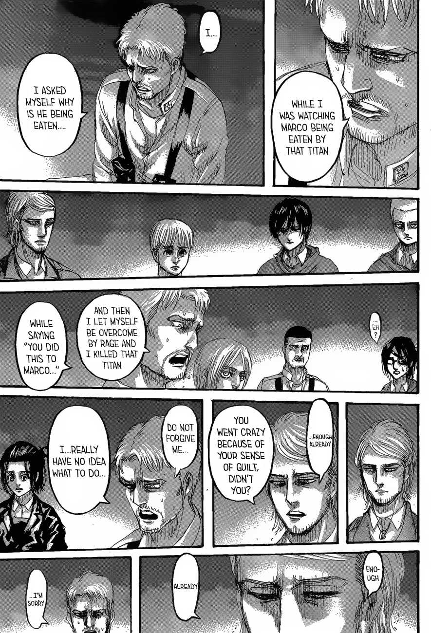 Attack on Titan Chapter 127 page 33 - Chapter 127: Night of the End