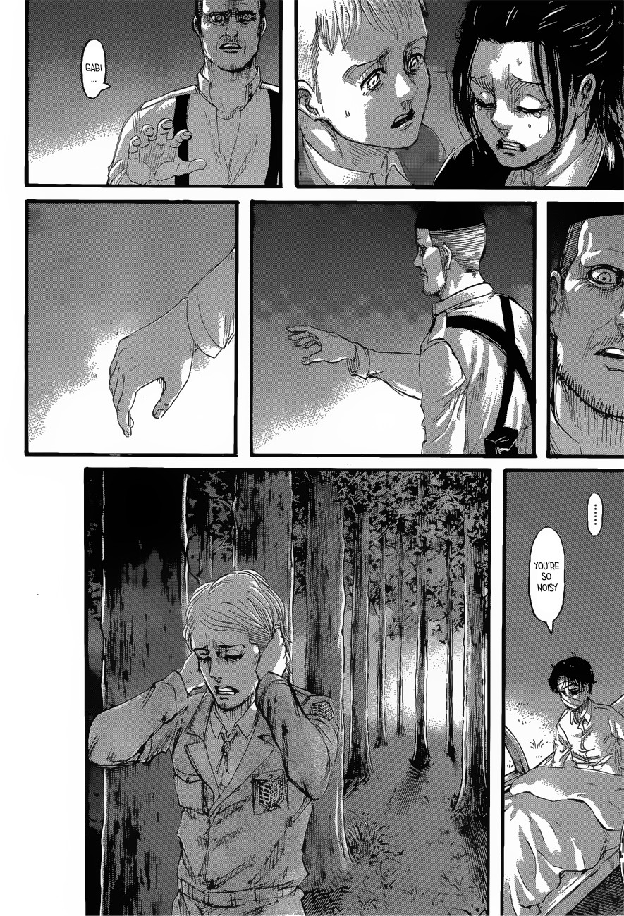Attack on Titan Chapter 127 page 40 - Chapter 127: Night of the End