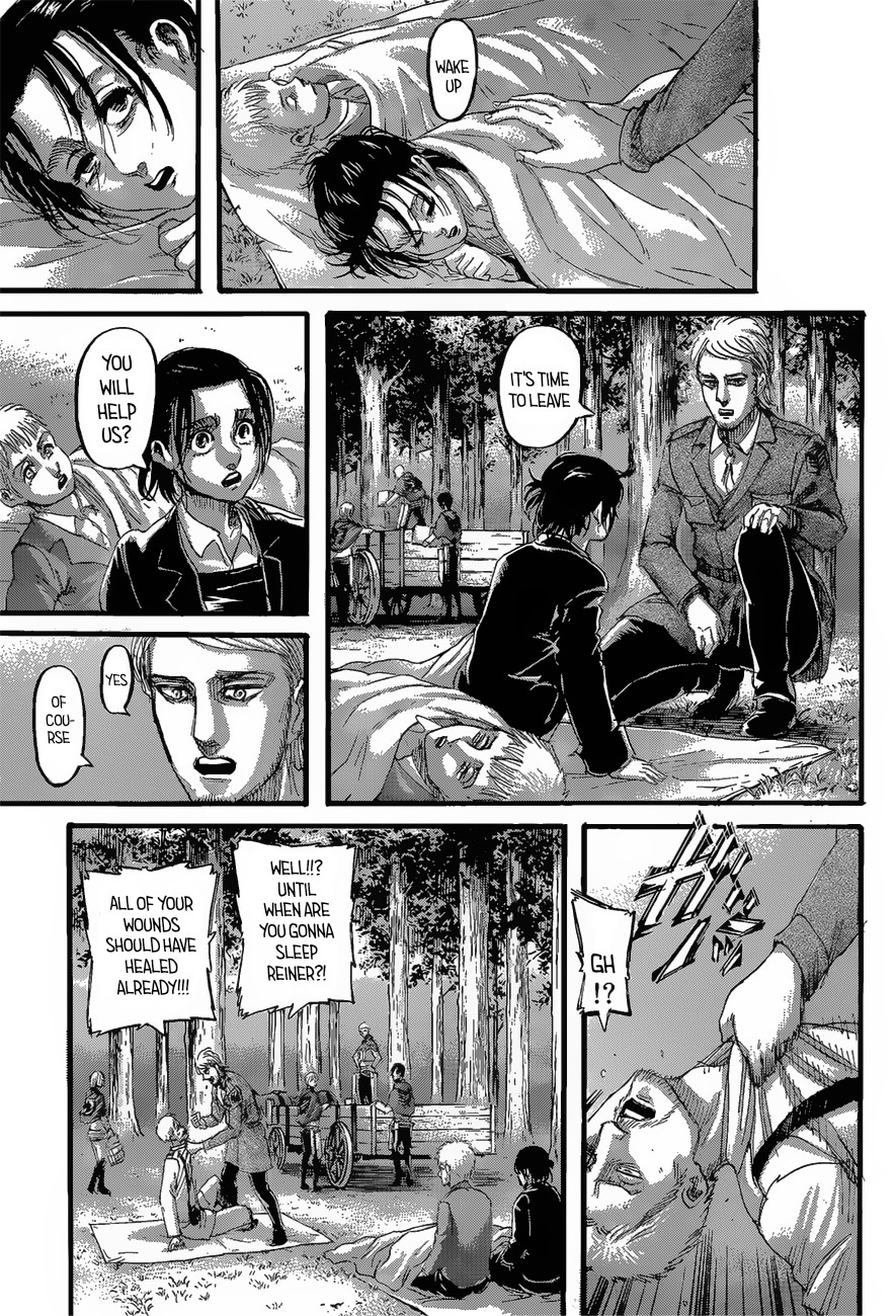 Attack on Titan Chapter 127 page 41 - Chapter 127: Night of the End