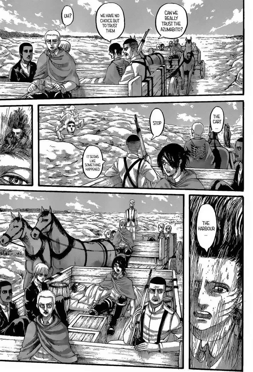 Attack on Titan Chapter 127 page 43 - Chapter 127: Night of the End