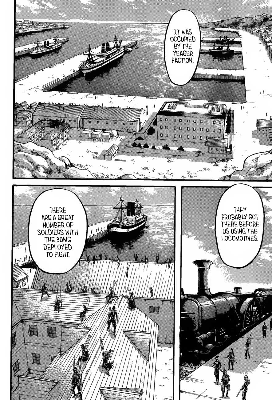 Attack on Titan Chapter 127 page 44 - Chapter 127: Night of the End