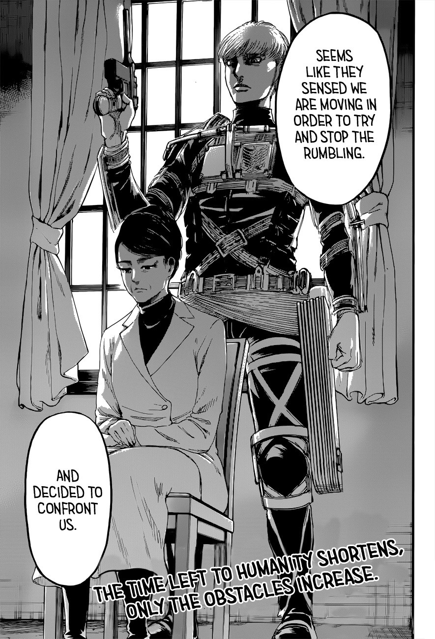 Attack on Titan Chapter 127 page 45 - Chapter 127: Night of the End