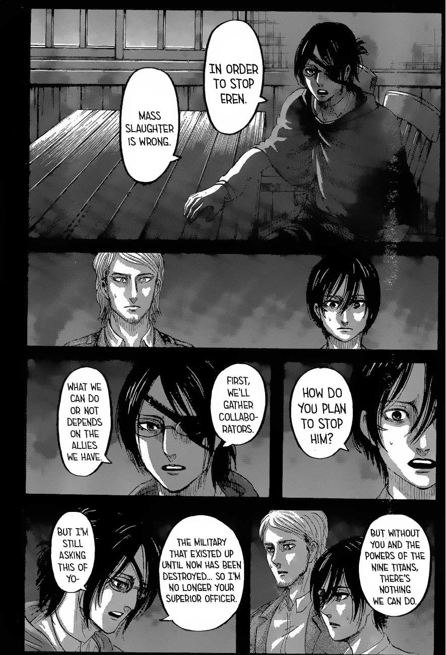 Attack on Titan Chapter 127 page 5 - Chapter 127: Night of the End