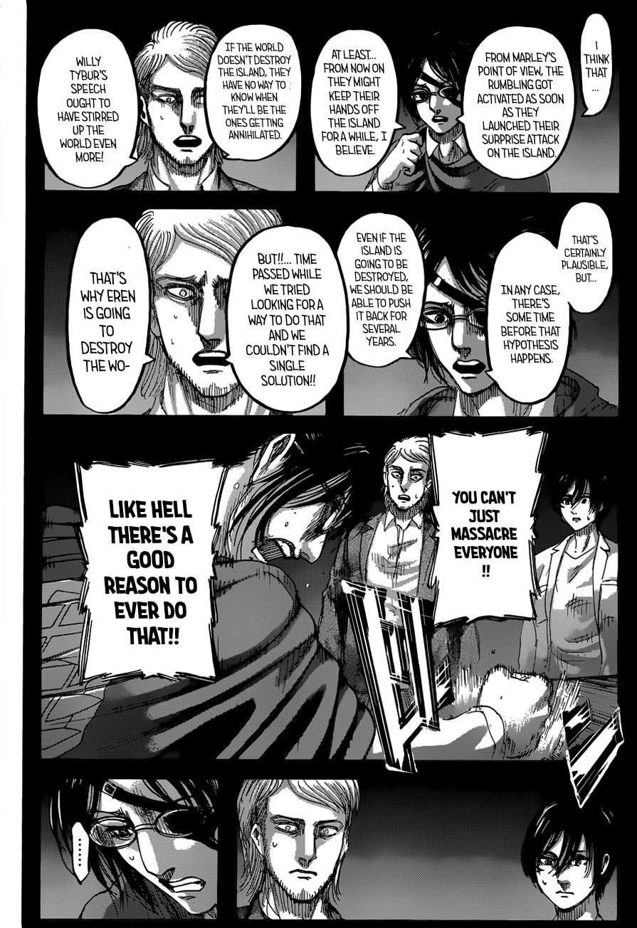 Attack on Titan Chapter 127 page 7 - Chapter 127: Night of the End