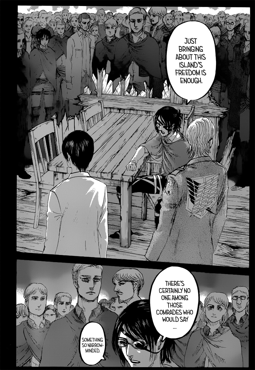 Attack on Titan Chapter 127 page 9 - Chapter 127: Night of the End