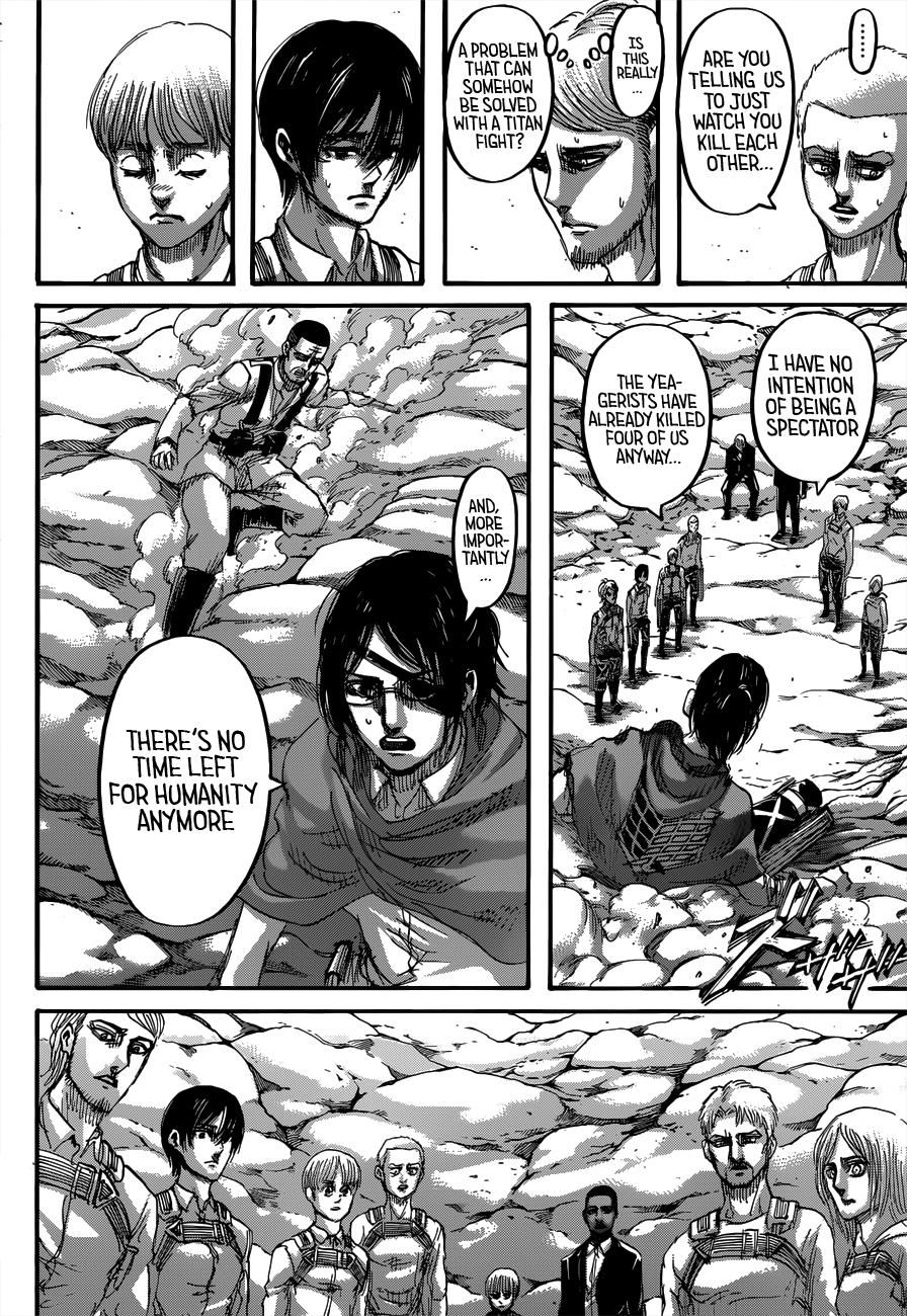 Attack on Titan manga, chapter 128, page 11 of 46