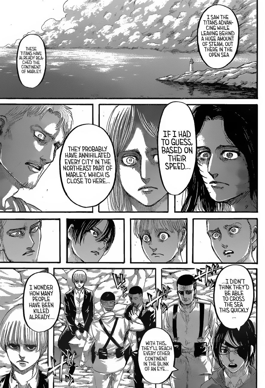 Attack on Titan manga, chapter 128, page 12 of 46