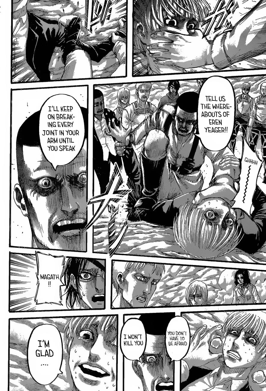 Attack on Titan manga, chapter 128, page 13 of 46