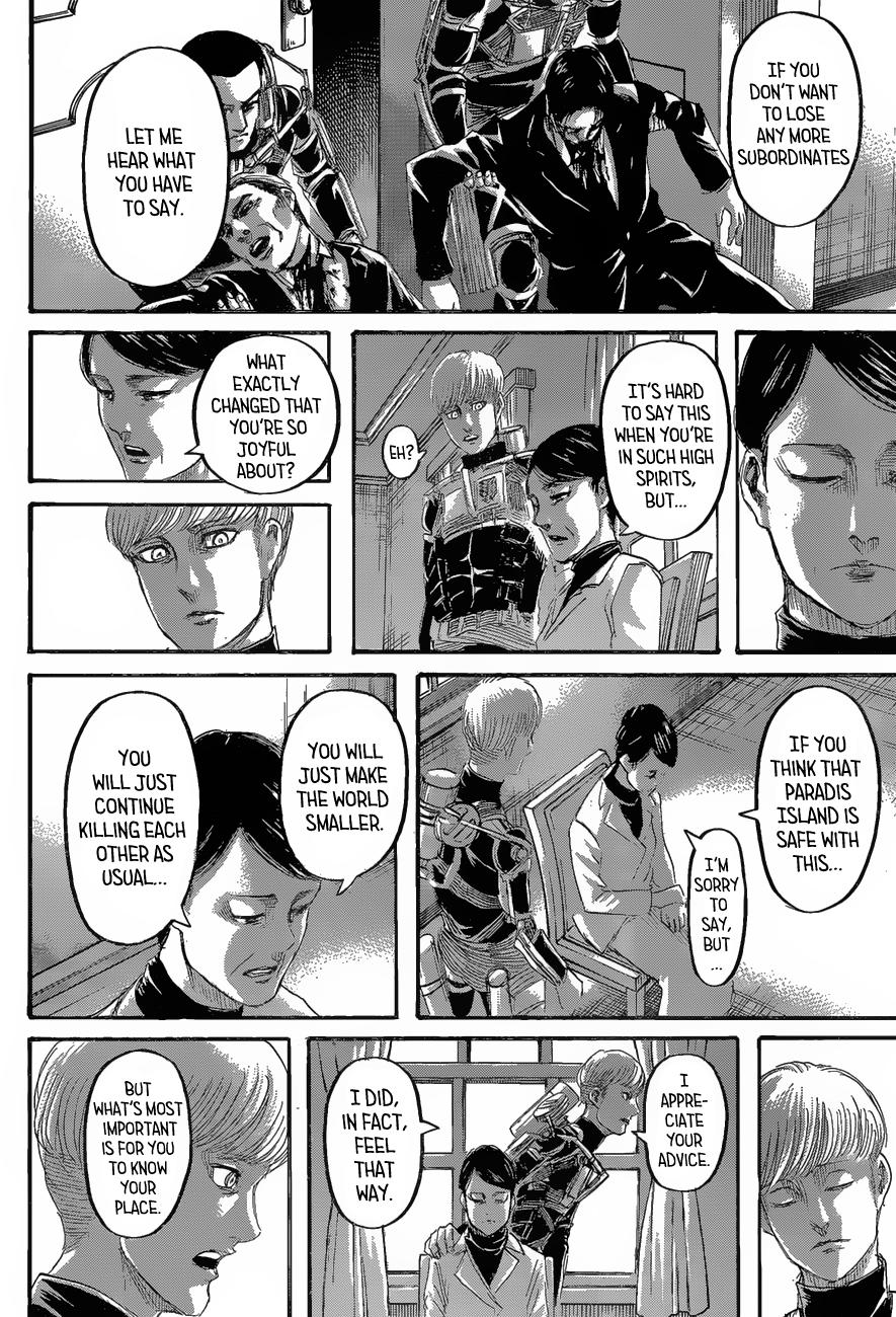 Attack on Titan manga, chapter 128, page 19 of 46