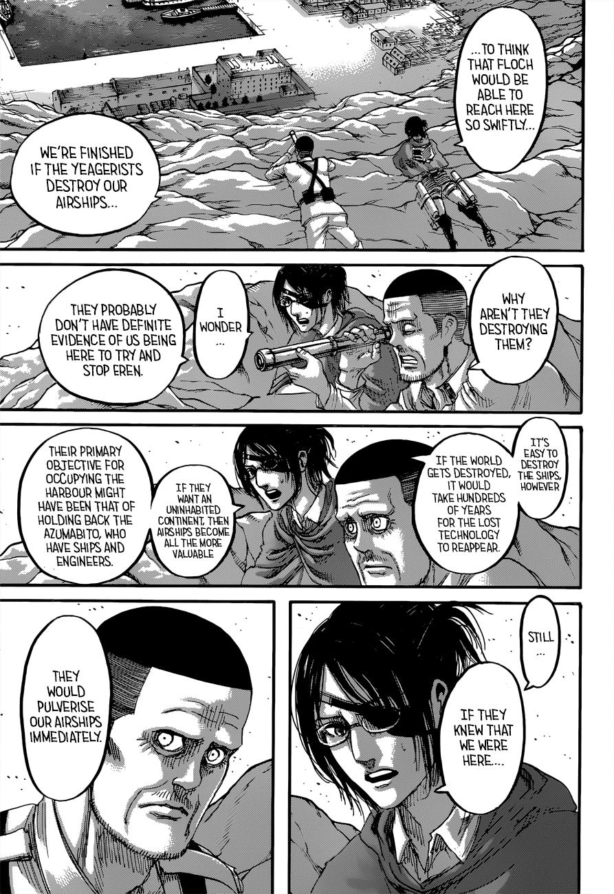 Attack on Titan manga, chapter 128, page 2 of 46