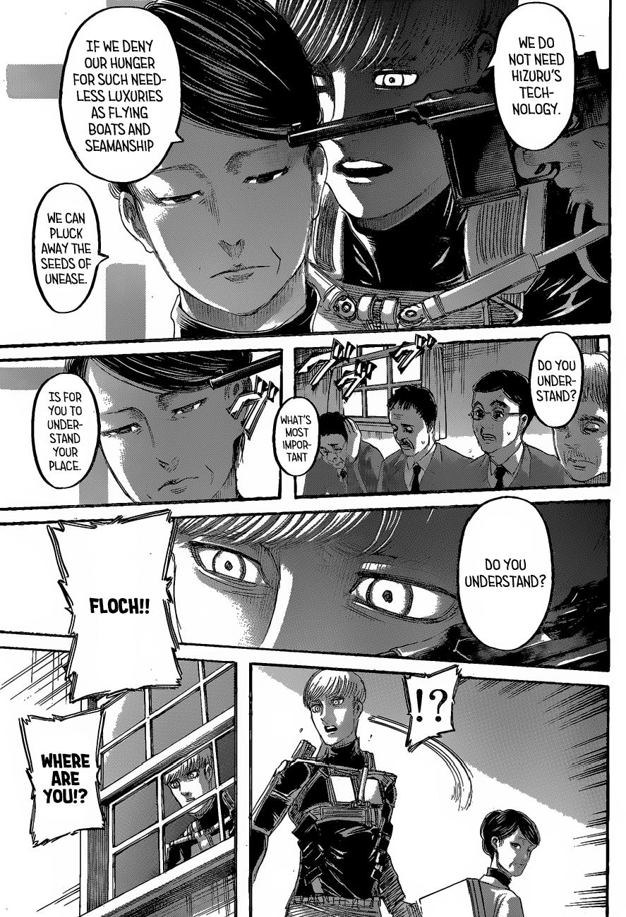 Attack on Titan manga, chapter 128, page 20 of 46