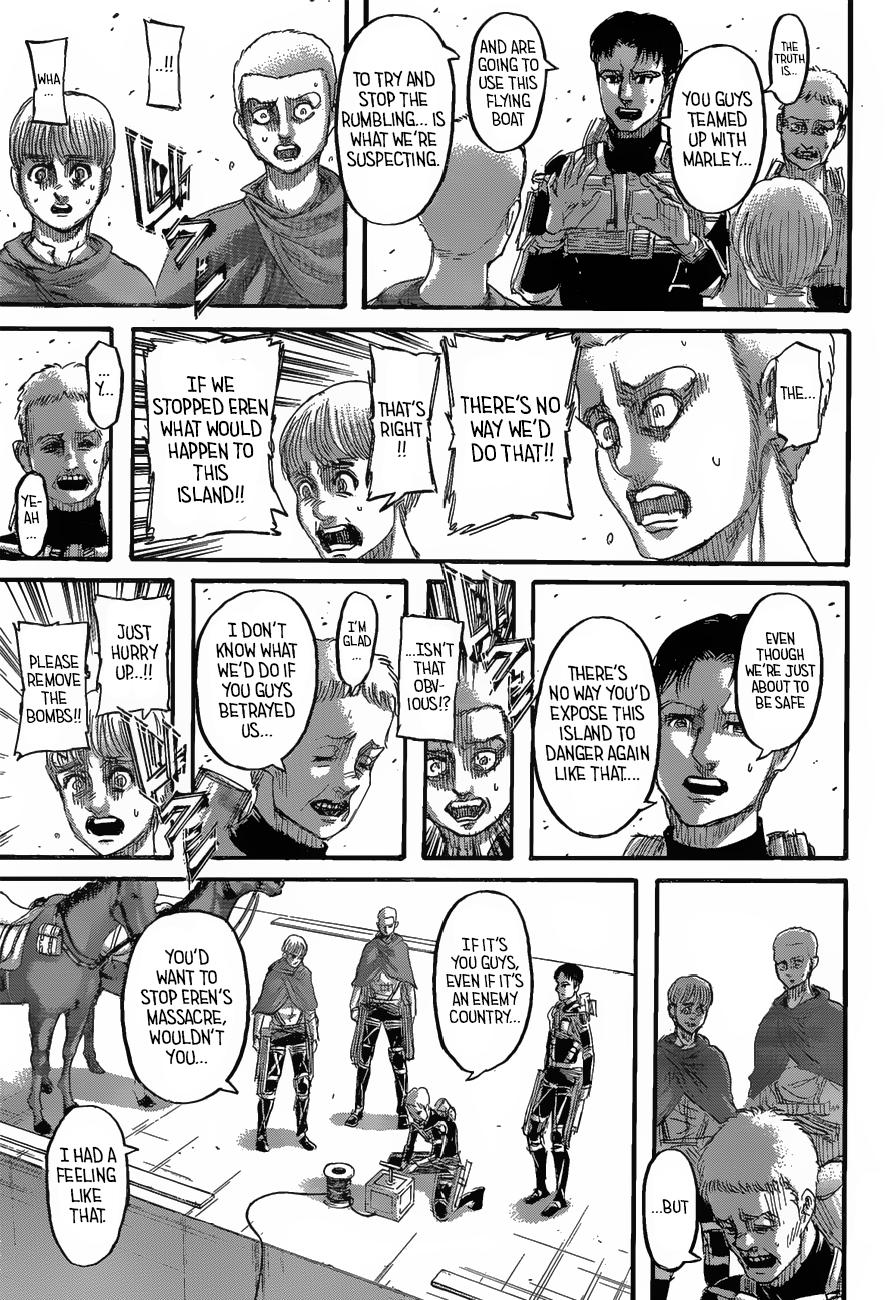 Attack on Titan manga, chapter 128, page 24 of 46