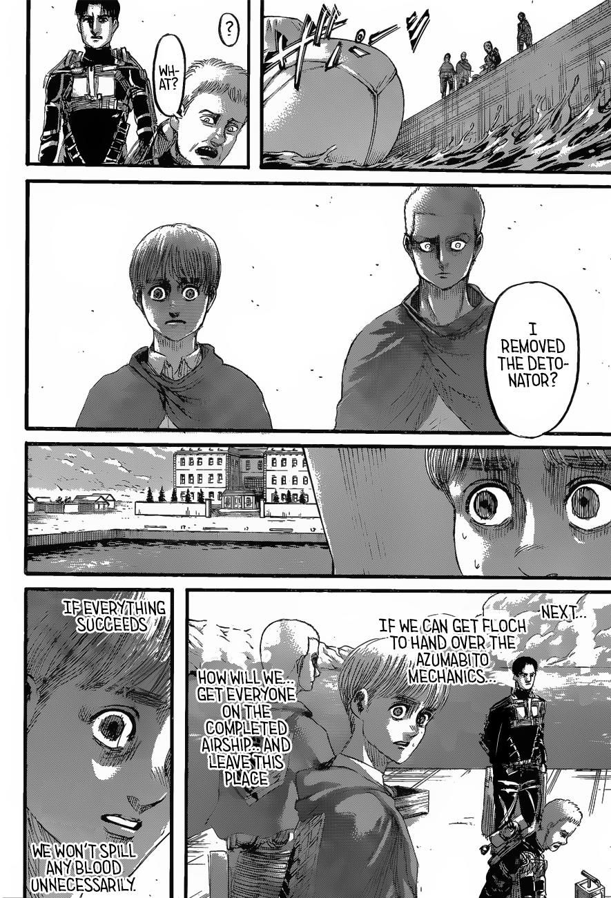 Attack on Titan manga, chapter 128, page 25 of 46