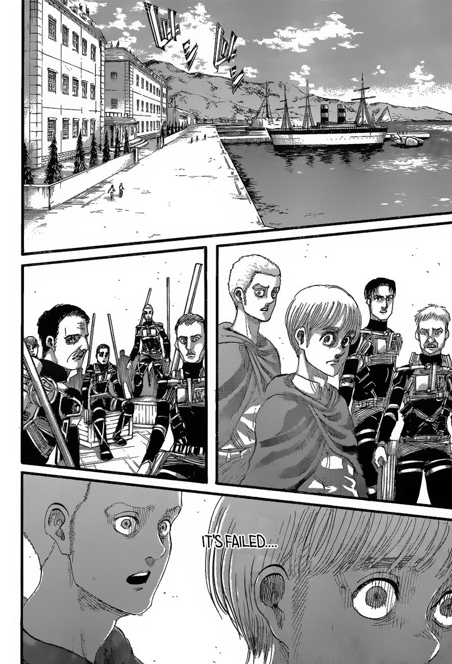 Attack on Titan manga, chapter 128, page 27 of 46