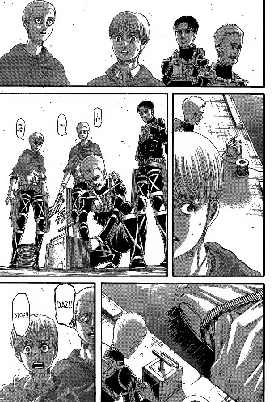 Attack on Titan manga, chapter 128, page 36 of 46