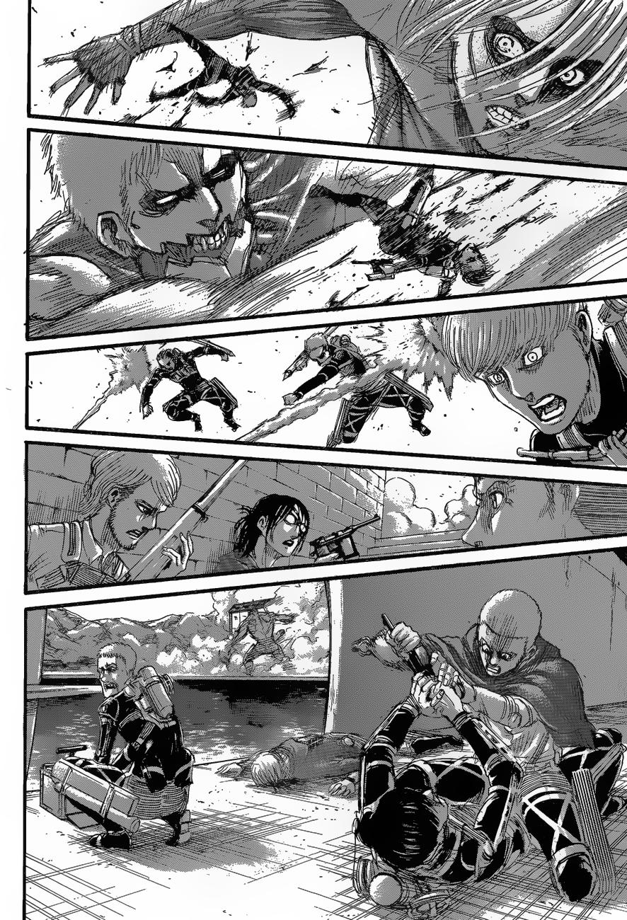 Attack on Titan manga, chapter 128, page 43 of 46