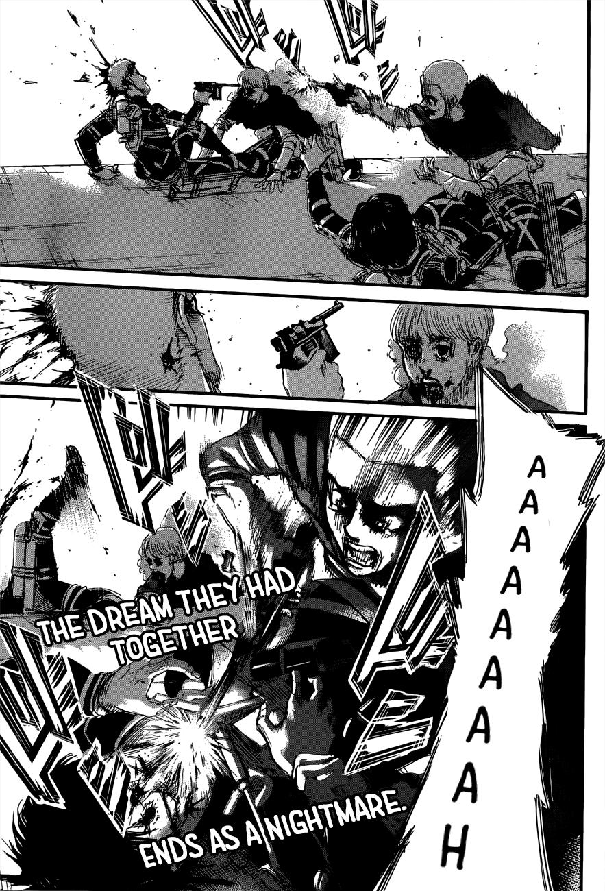 Attack on Titan manga, chapter 128, page 46 of 46
