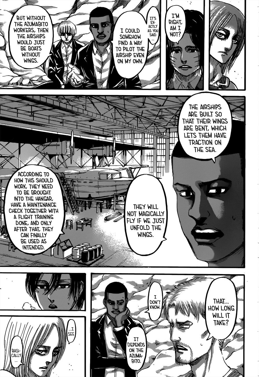 Attack on Titan manga, chapter 128, page 6 of 46
